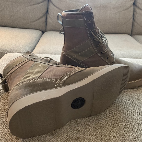 Men\'s Olive Desert/Army Boots